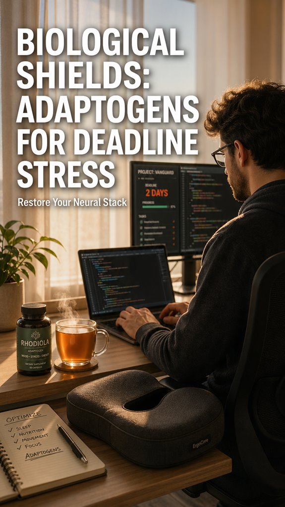 adaptogens boost stress resilience