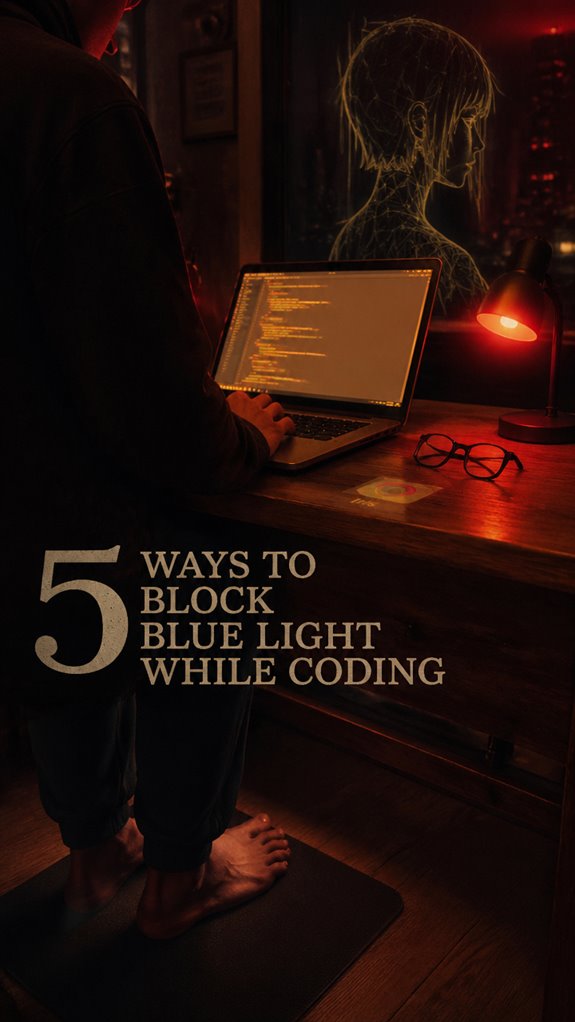 blocking blue light exposure