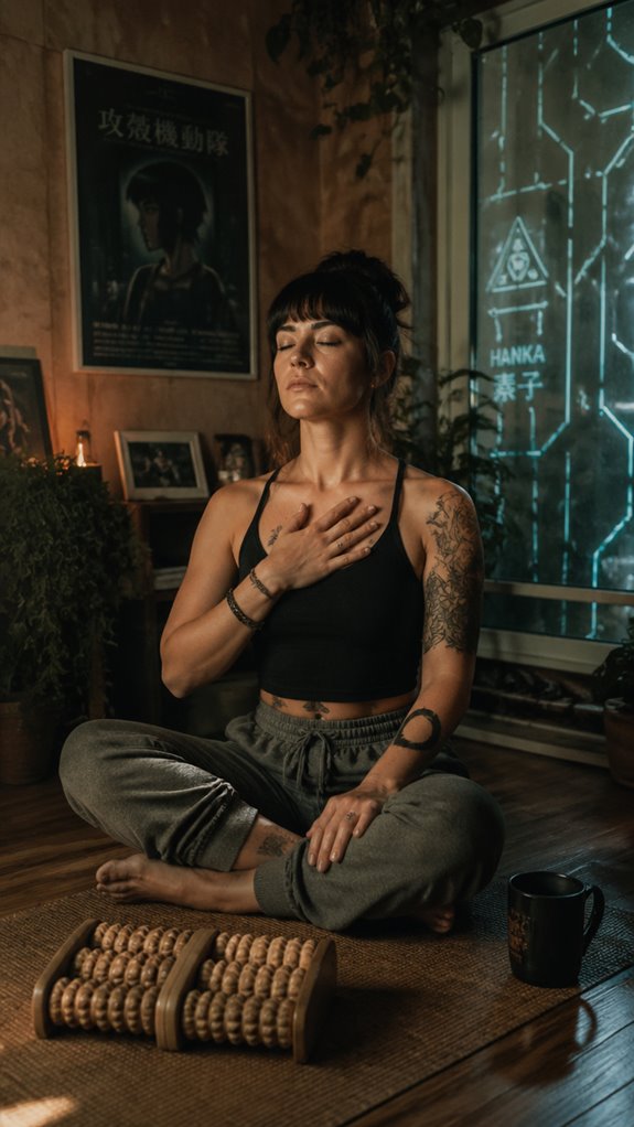 breathing focus stress relief