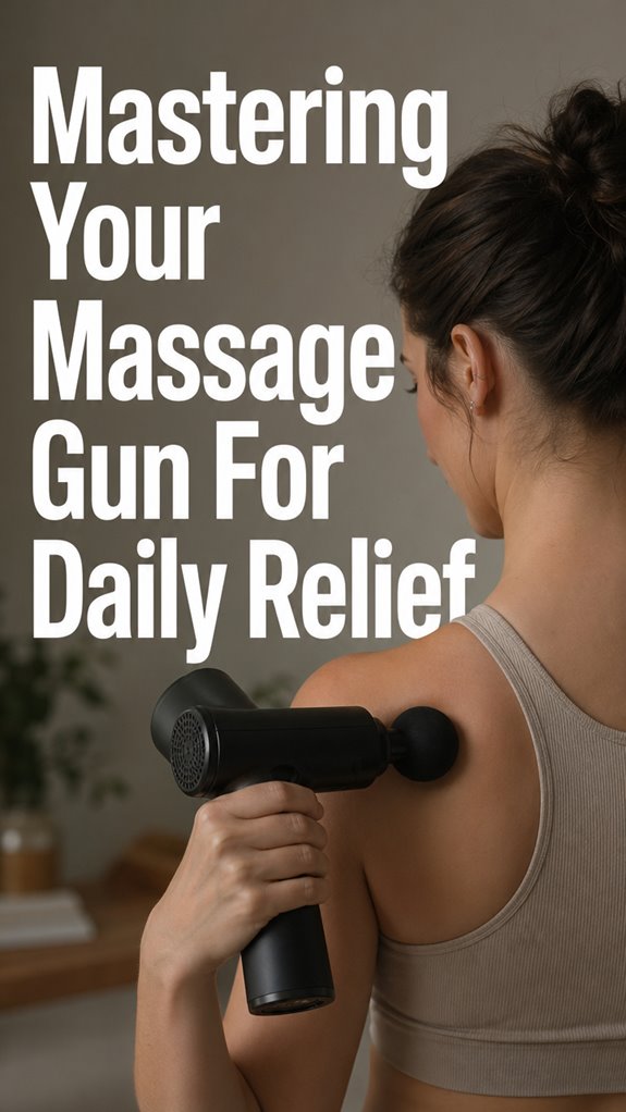 daily massage gun techniques