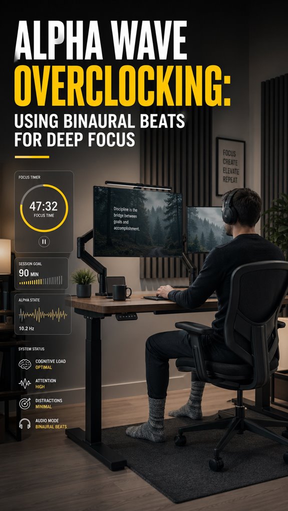 deep focus binaural beats