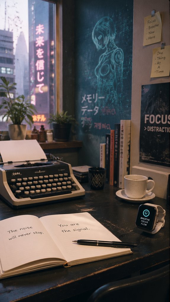 distractions drain cognitive resources
