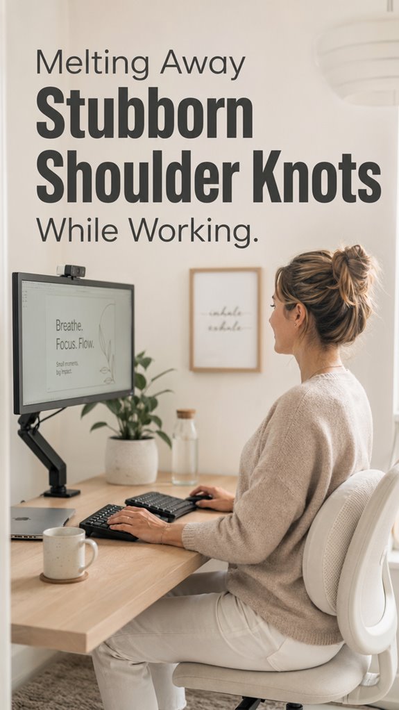 easing shoulder tension naturally
