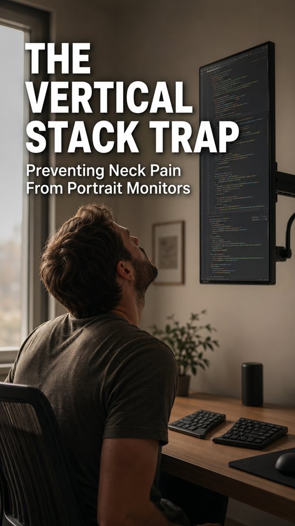 ergonomic monitor positioning