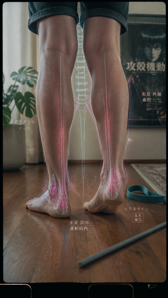 foot imbalance causes spinal collapse