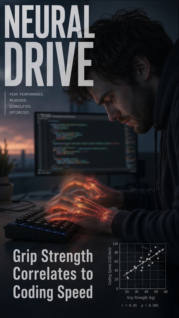grip strength and coding speed