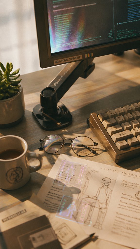 optimize monitor for bifocals