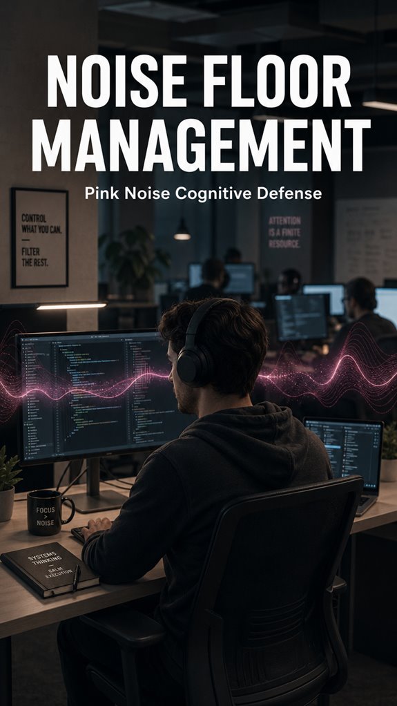 pink noise for noise management