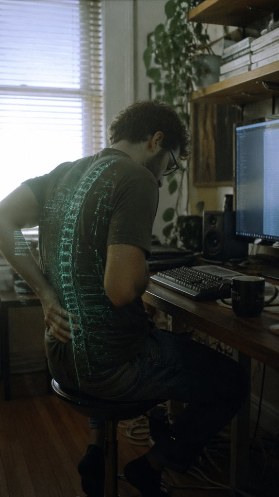 poor posture causing back pain