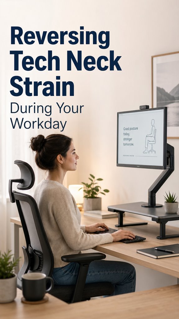 relieve neck strain regularly