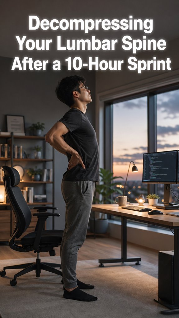 spinal stretch after running