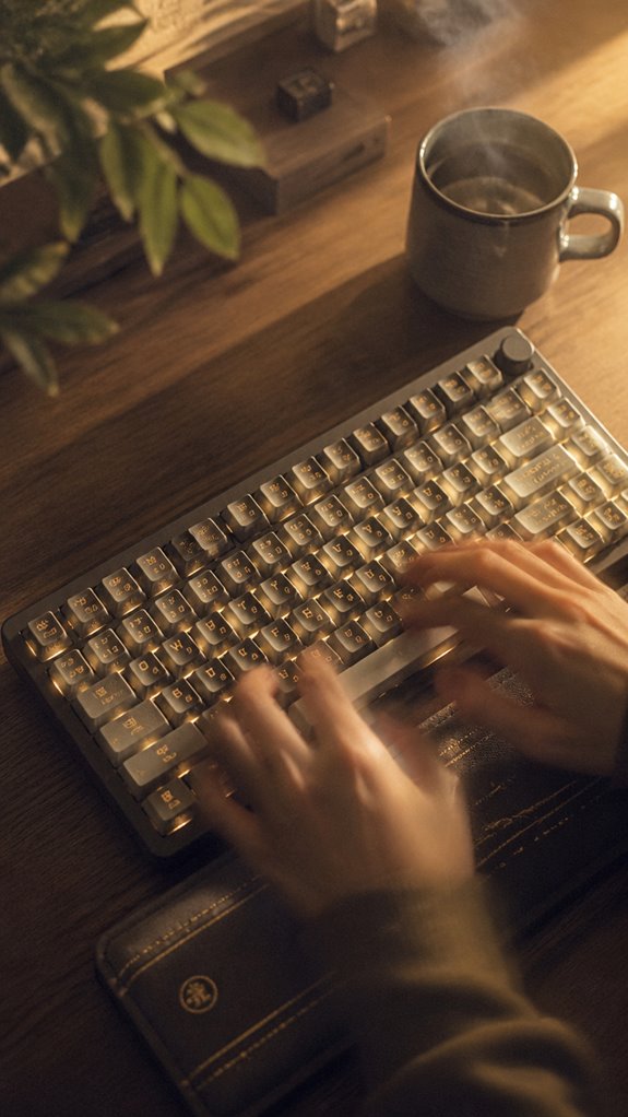 thermal stability enhances typing performance