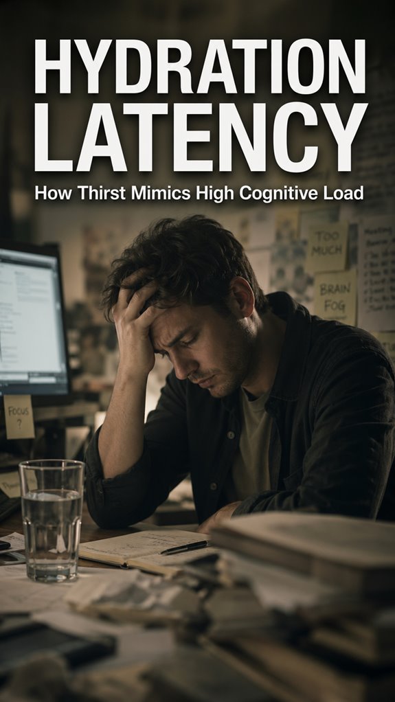 thirst signals cognitive load