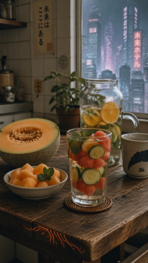 eat hydrating nutrient dense foods