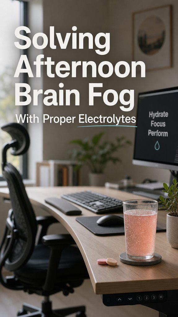 electrolytes cure brain fog