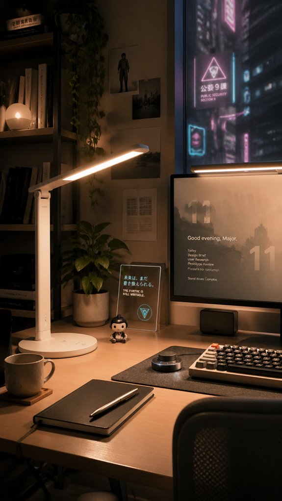 optimize office lighting conditions
