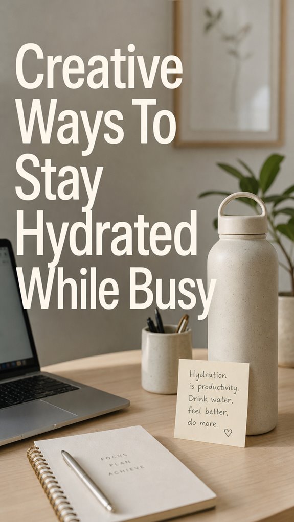 stay productive hydrate often