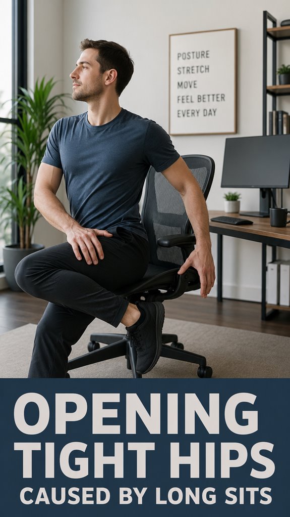 stiff hips from sitting